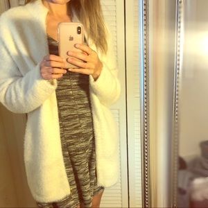 J Crew / Point Sur White Coat